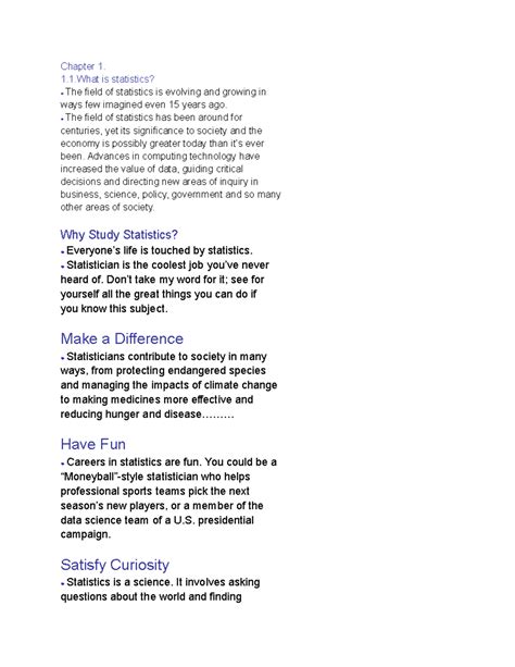 Image result for Statistics Lecture 1