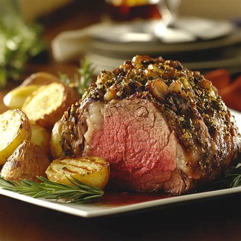 Garlic & Herb Crusted Prime Rib Recipe Recipe By Mia
