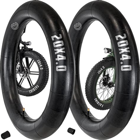 MOOVMOOV (2-Pack) 20x4.0 Inner Tube Fat Bike with Straight Schrader ...