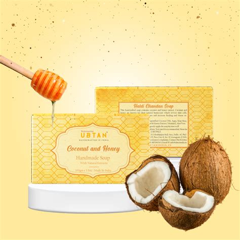 Coconut & Honey Handmade Soap – Rejuvenating UBTAN
