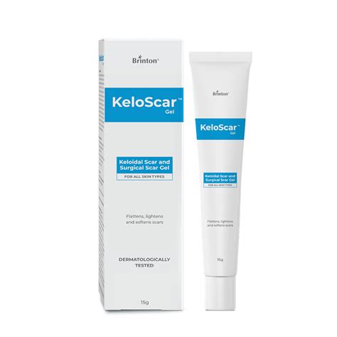 Brinton Keloscar Gel, Surgical Scar Gel for All Skin Types, Lightens ...