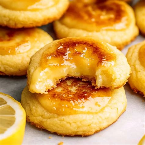 Gourmet Lemon Crème Brûlée Cookies - Recipes by Clare