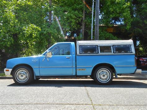 Seattle's Parked Cars: 1981 Chevrolet LUV Diesel