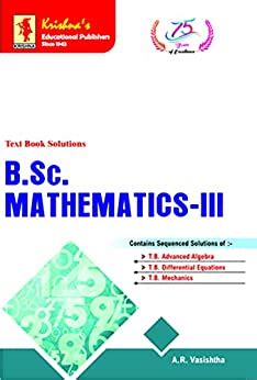 Krishna's TB Solution B.Sc. Mathematics III | Edition-2 B | Pages-608 ...