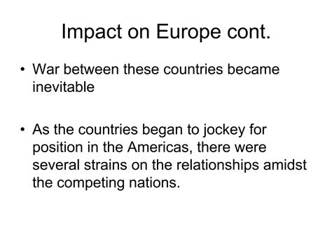 Effects of colonization | PPSX