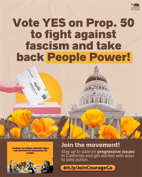 Yes on California's Prop 50 - Courage California