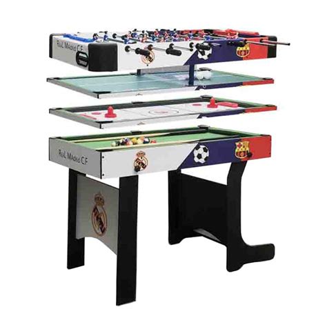 Buy 4FT 4 In 1 Sports Game Table, Folding Combo Table, Pool Snooker ...