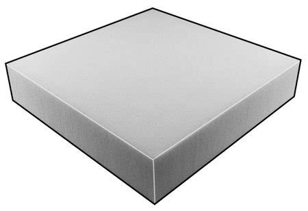 GRAINGER APPROVED Foam Sheet, 1 In, 12 In, Open Cell, Polyurethane ...