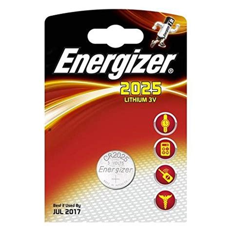 Buy 4 Piece Energizer Lithium Coin Cell 3V CR2025,DL2025 Online at ...
