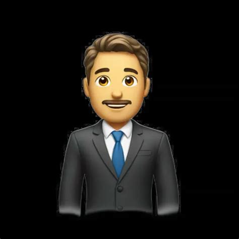Businessman Emoji PNG 的图像结果