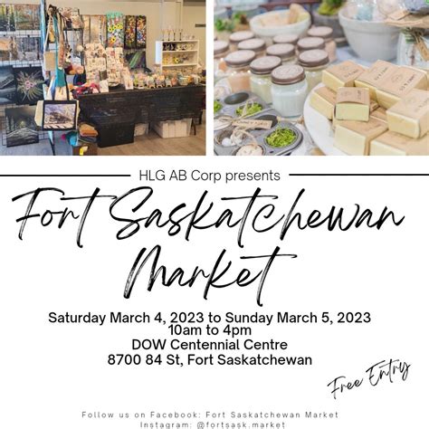 Fort Saskatchewan Market Year round Indoor Market Grand Opening , Dow ...