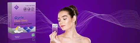 Gyrix Sleep Mouth Dissolving Films/Strips | Plant-Based Melatonin 5mg ...