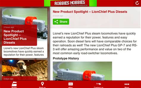 Robbies Hobbies - App on Amazon Appstore