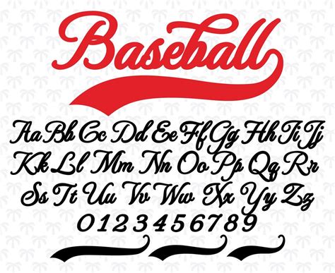 Image result for Baseball Script Font