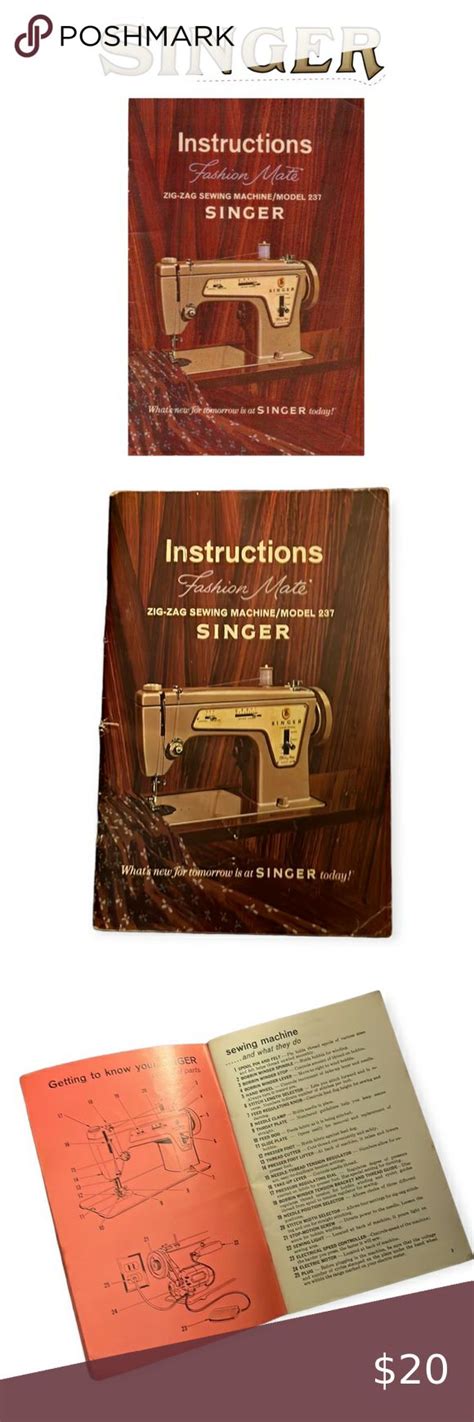 Image result for Singer Sewing Machine Model 237 Manual