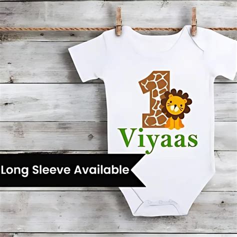 Jungle Theme Onesie | 1st Birthday Jungle Outfit Online