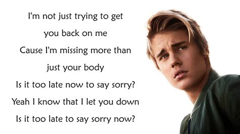 Justin Bieber Baby Lyrics Video - YouTube