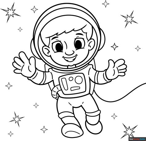 Astronaut Printable Coloring Pages [2025]