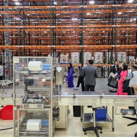 The Indian pharmaceutical firm Granules opens a packaging facility