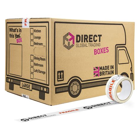 Buy 15 Strong Cardboard Storage Packing Moving House Boxes Double ...