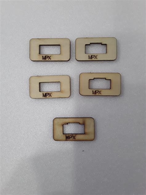 Mpx Connector Wooden Bracket (Pack Of 5Pc) – Havoc Hobby
