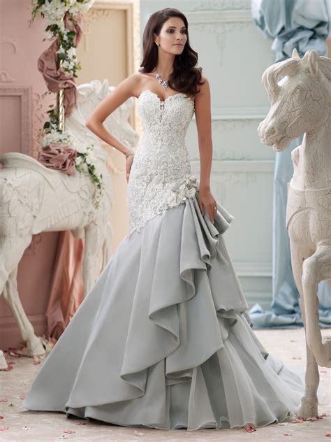 25 Sexy Thigh Split Wedding Dresses for Your Big Day - Mrs to Be