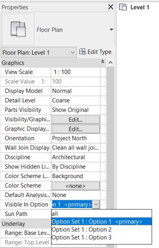 Revit Design Options Explained 的图像结果