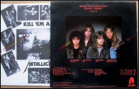 Totally Vinyl Records || Metallica - Kill em all LP