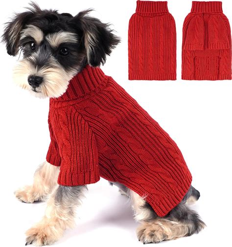 Amazon.com : Small Dog Sweater Dog Sweaters for Small Dogs Girl Male ...