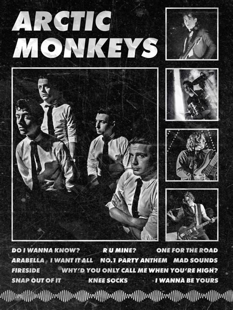 Arctic monkeys poster vintage – Artofit
