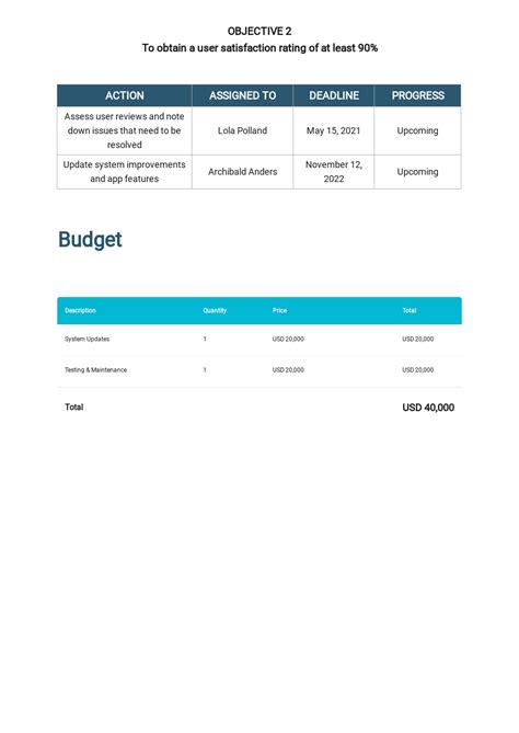 Image result for App Development Project Plan Template