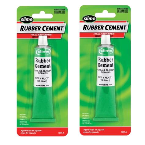 Slime 1051-A Rubber Cement - 1 oz.2 Pack : Amazon.in: Office Products