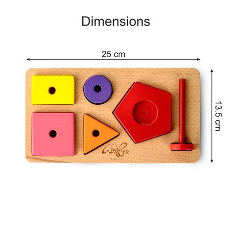 Buy Wooden Stacking and Sorting Toy | Woodbee Toys – WoodBee Toys