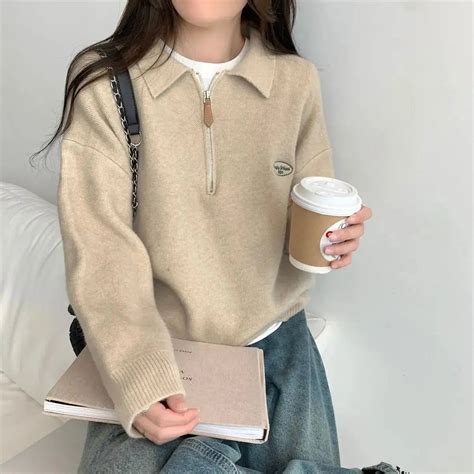 Polo Collar Sweater - Litlookz Studio