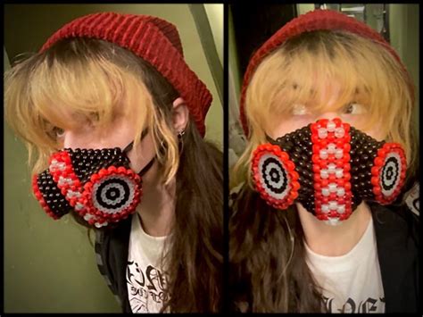 Image result for Kandi Gas Mask Tutorial