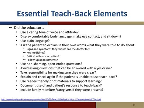 PPT - Mastering Teach-Back in Healthcare Communication PowerPoint ...