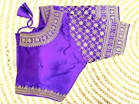 Fab 206 Phantom Sequence Jari Work Blouse Collection