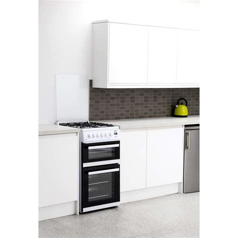 Beko EDG506W 50cm Double Cavity Gas Cooker - White Whirlpool Absolute ...