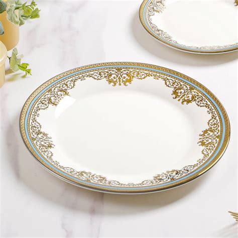Aurelea Floral Dinner Plate Online - Premium Dinner Plate | Nestasia