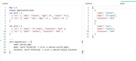 Dataweave Map Function 的图像结果