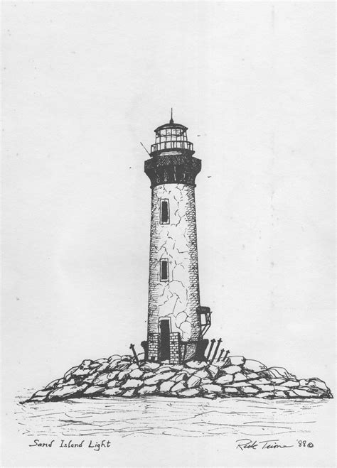 Free Lighthouse Drawing, Download Free Lighthouse Drawing png images ...
