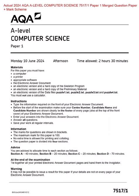 Computer Science a Level AQA 的图像结果