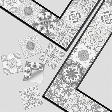 24/48pcs Waterproof Creative Kitchen Bathroom Living Room Self-adhesive ...