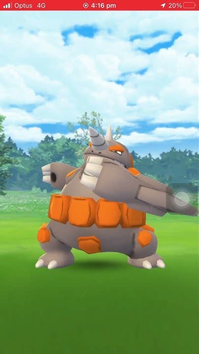 WILD RHYPERIOR POKEMON GO - YouTube