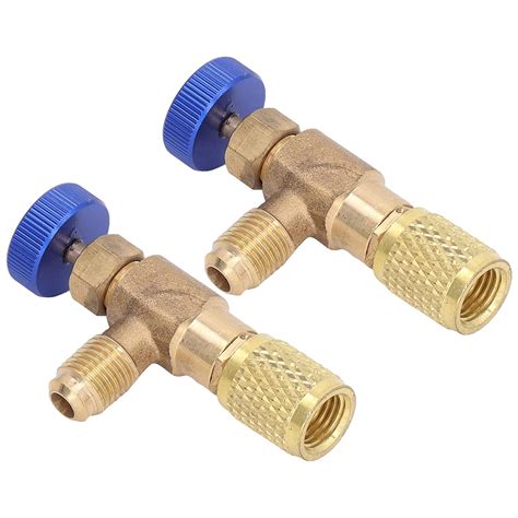 NEE Refrigerant Valve, 1/4SAE Thread Refrigerant Control Valve for air ...