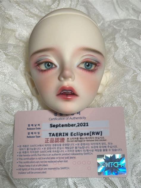Switch doll BJD ヘッド TAERIN Eclipse
