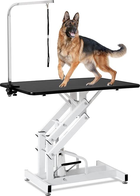 Hydraulic Dog Grooming Table for Small/Large Dogs, Heavy Duty ...