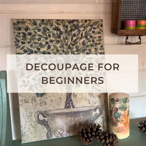 Image result for Decoupage Tutorials