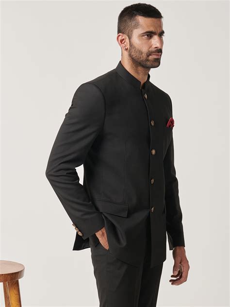 Wide Anchor Bandhgala – MR BUTTON