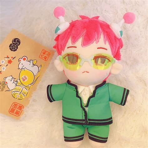 The Disastrous Life of Saiki K. Plush Figure Toy, Saiki Kusuo Figures ...